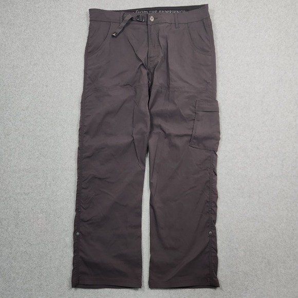Prana Other - Prana Zion Pants 36x30 Gray Belted Hiking Outdoor Slim Fit Stretch Outdoors